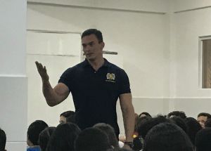 Palestra do Capitão Styvenson